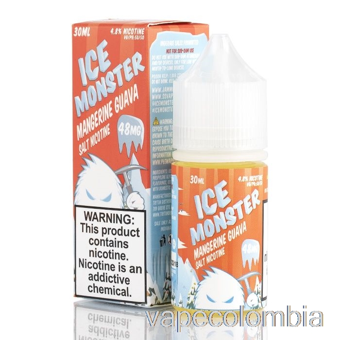 Vape Kit Completo Ice Mangerine Guayaba - Sales Ice Monster - 30ml 24mg